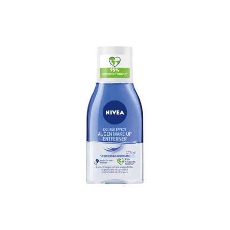 NIVEA Eye make-up remover double effect, 125 ml