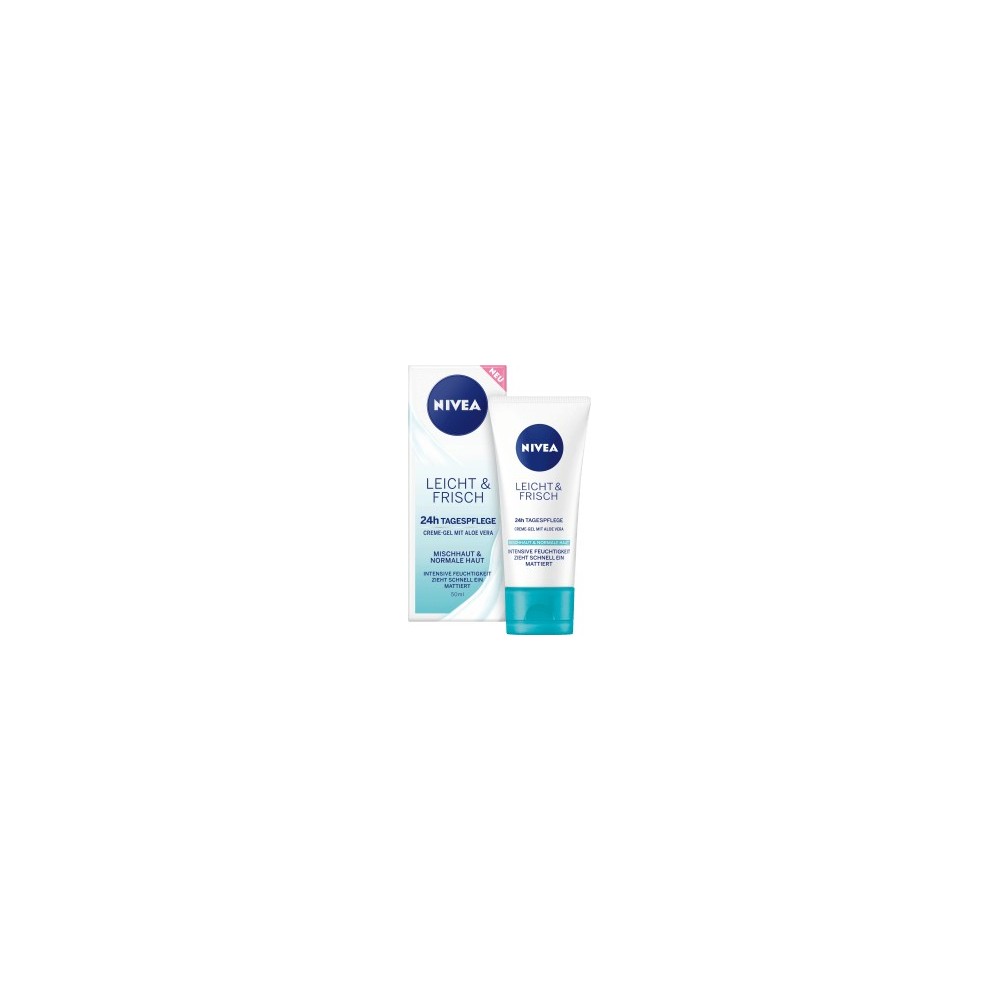 NIVEA Day cream light & fresh, cream gel, 50 ml