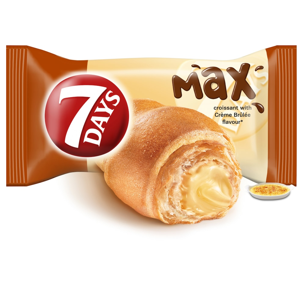 7 Days croissant creme brulee 80 g / 2.82 oz