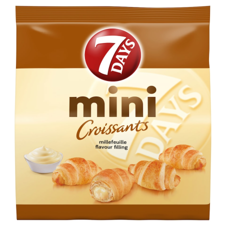 7 Days Croissant Mini millefeuille flavor 185 g / 6.53 oz