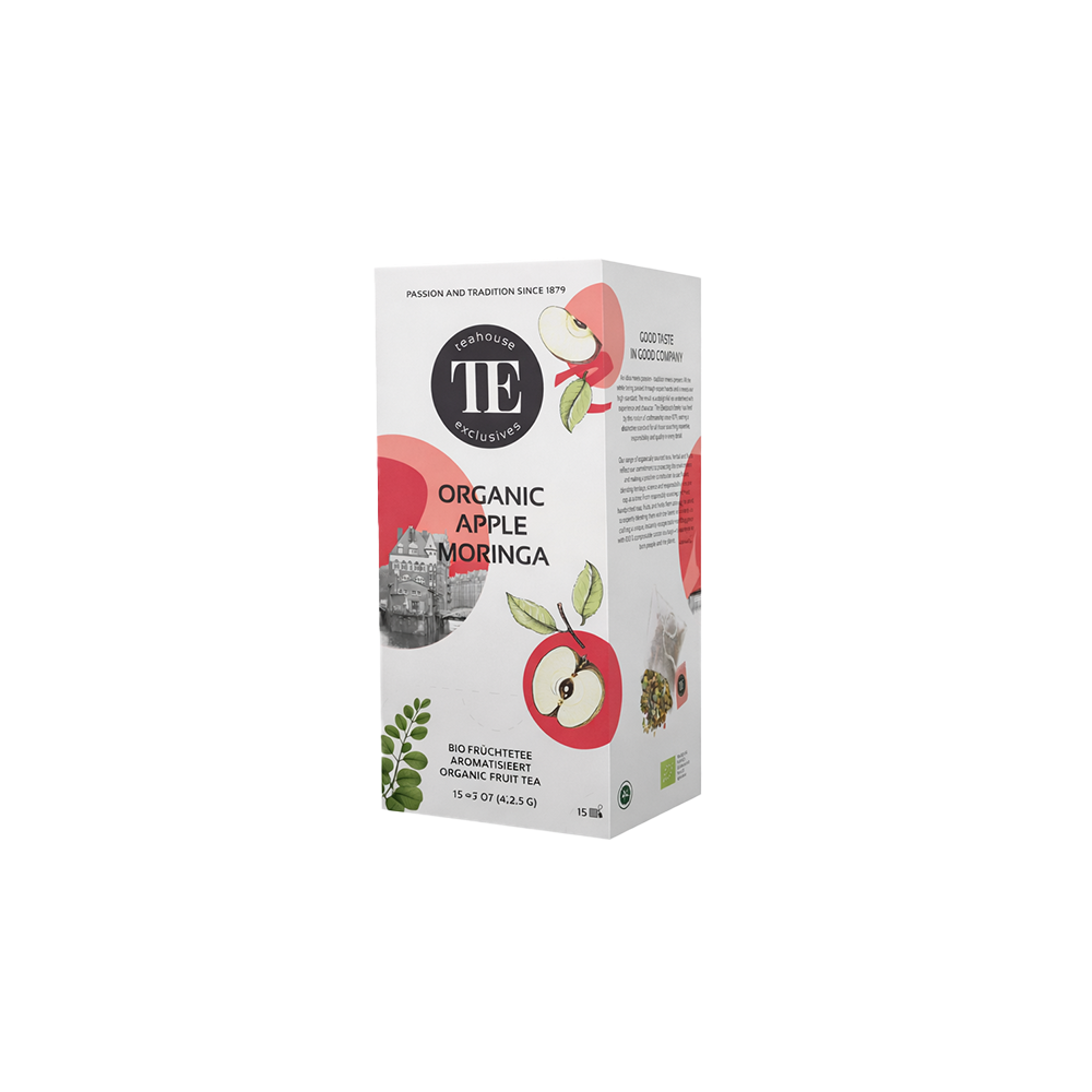 teahouse exclusives TE Organic Apple Moringa 52.5 g / 1.85 oz