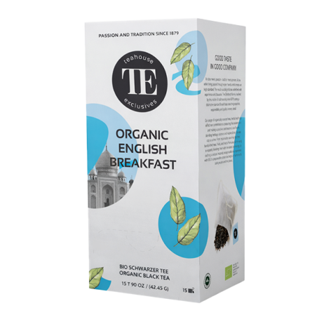teahouse exclusives TE Organic English Breakfast 45 g / 1.59 oz