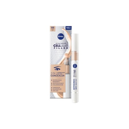 NIVEA Eye care concealer 3in1 dark, 4 ml