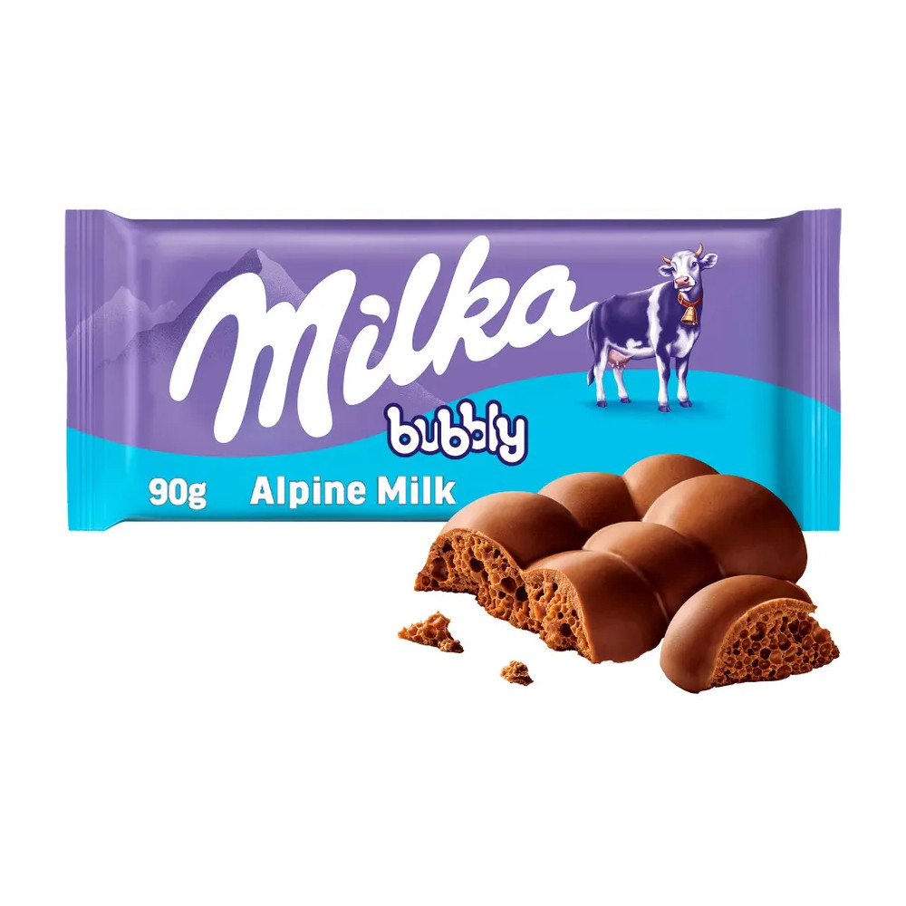 Milka Bubbly Milchschokolade 90 g