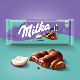 Milka Bubbly Coconut 97 g