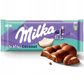 Milka Bubbly Coconut 97 g