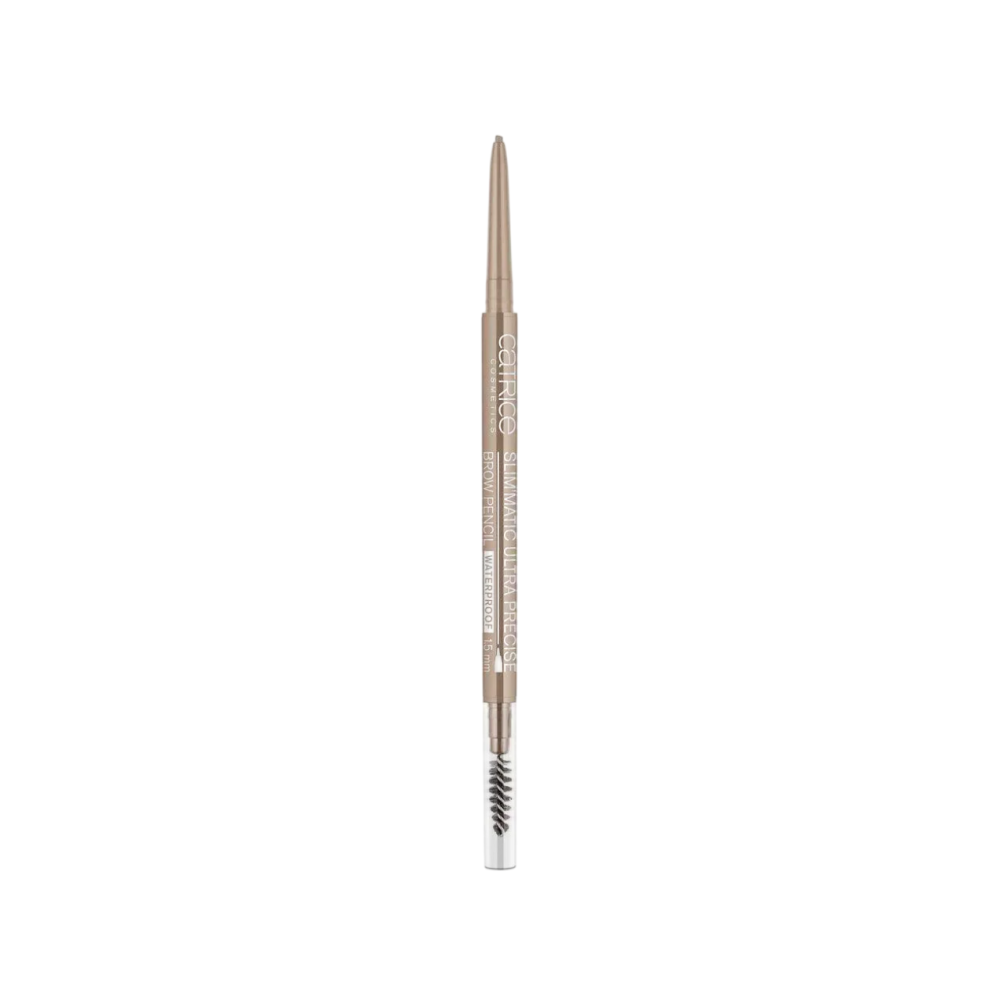 Catrice, Slim Matic, Retractable, Eyebrow Cream Pencil & Brush 2-In-1, 015, Ash Blonde, 0.05 g