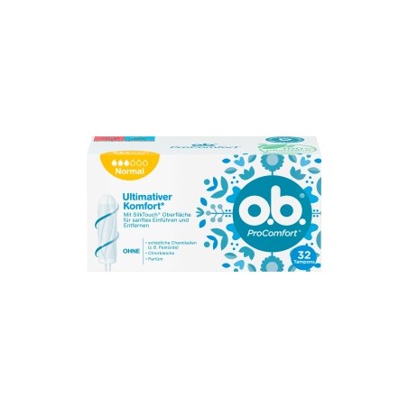 o.b. Tampons Pro Comfort Normal, 32 pcs