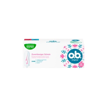 o.b. Tampons Super Plus, 32 pcs