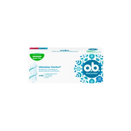 o.b. Tampons ProComfort Super Plus, 32 pcs