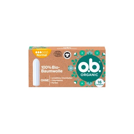 o.b. Tampons Organic Normal, 16 pcs