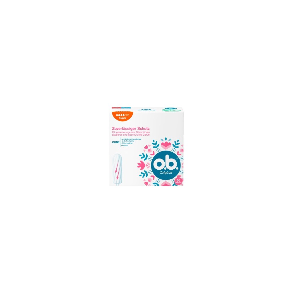o.b. Tampons Original Super, 56 pcs