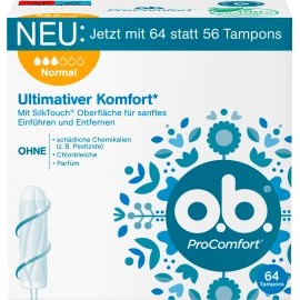 o.b. Tampons ProComfort Normal, 64 pcs