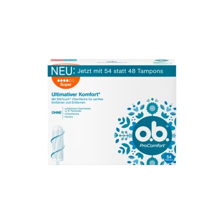 o.b. Tampons ProComfort Super, 54 pcs
