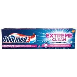Odol med 3 Toothpaste Extreme Clean deep cleaning, 75 ml