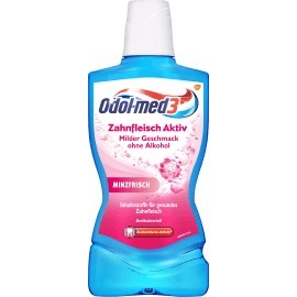 Odol med 3 Active gums mouthwash, 500 ml