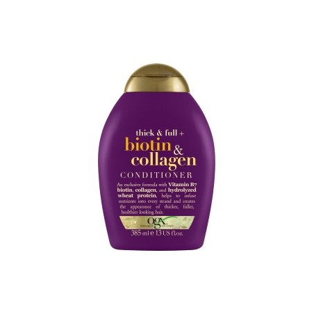 OGX Conditioner Thick & Full Biotin & Collagen, 385 ml