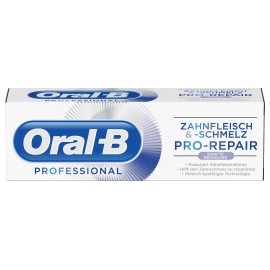 Oral-B Toothpaste professional gums & enamel Pro repair gentle cleaning, 75 ml