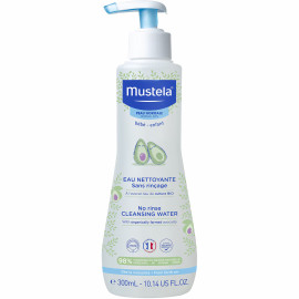 Mustela, No Rinse, Avocado, Soften, Cleansing Water, For Face, Body & Diaper Area, 300 ml