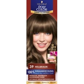 Poly cream hair color Hair color light brown 39, 1 pc