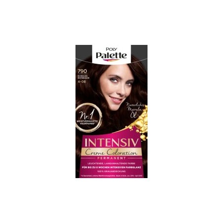 Poly palette Hair color Brouge dark red-brown 790, 1 pc