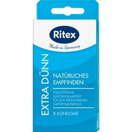 Ritex Condoms extra thin, 53mm, 8 pcs