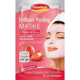 Schaebens Strawberry peeling mask 2x6ml, 12 ml