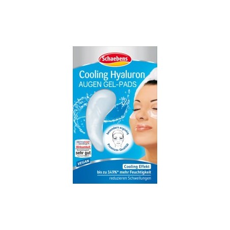 Schaebens Eye gel pads Cooling Hyaluron, 2 pcs