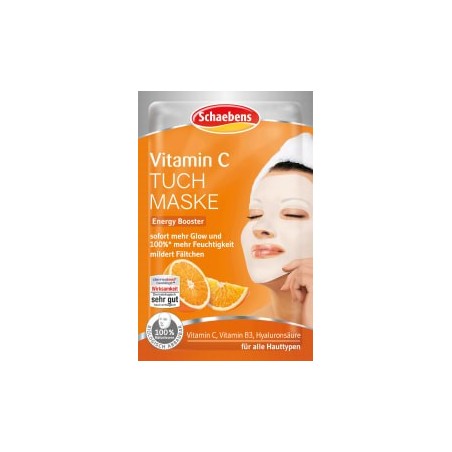 Schaebens Sheet mask vitamin C, 1 pc