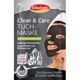 Schaebens Sheet mask Clean & Care, 1 pc
