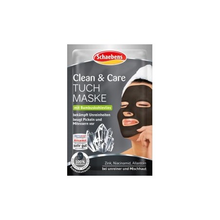 Schaebens Sheet mask Clean & Care, 1 pc