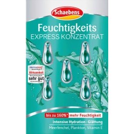 Schaebens Concentrate Moisture Express, 5 pcs