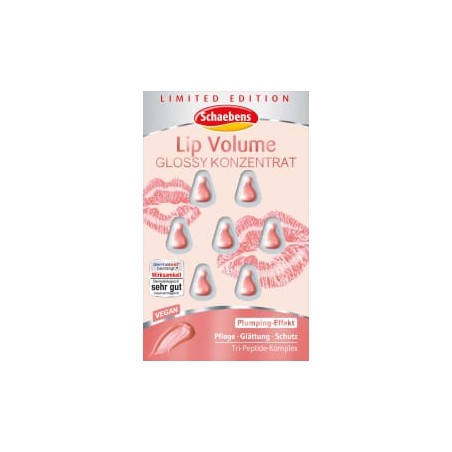 Schaebens Lip care lip volume glossy concentrate, 7 pcs