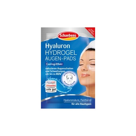Schaebens Eye pads hyaluronic hydrogel, 2 pcs