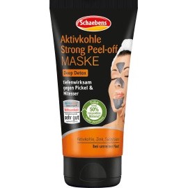 Schaebens Mask peel-off activated carbon Strong, 75 ml