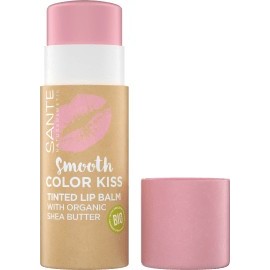 Sante Lip balm Smooth Color Kiss Soft Rosé 04, 7 g
