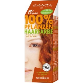 Sante Herbal hair color flame red, 100 g