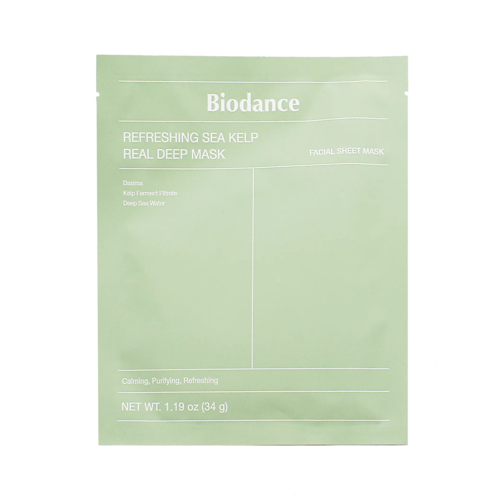 Biodance Refreshing Sea Kelp Real Deep Mask 34g