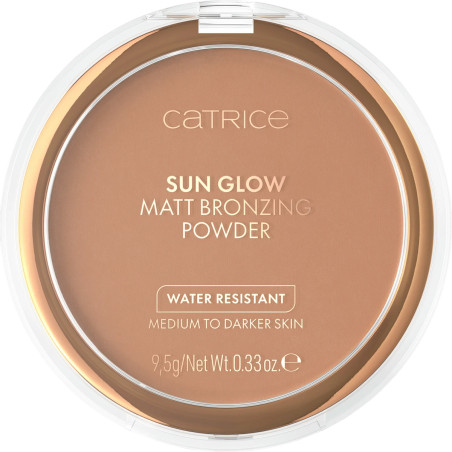 Catrice Bronzing Powder Sun Glow Matt 35 Universal, 9.5 g