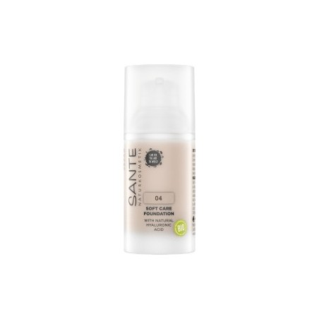 Sante Make-up Soft Care Foundation 04 Warm Honey, 30 ml