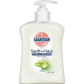Sagrotan Liquid soap gentle on the skin aloe vera, 250 ml