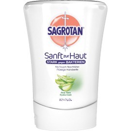 Sagrotan No Touch liquid soap aloe vera refill pack, 250 ml