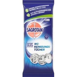 Sagrotan Toilet cleaning wipes, 60 pcs
