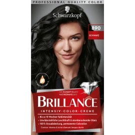Schwarzkopf Brillance Hair color black 890, 1 pc