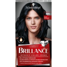Schwarzkopf Brillance Hair color blue-black 891, 1 pc
