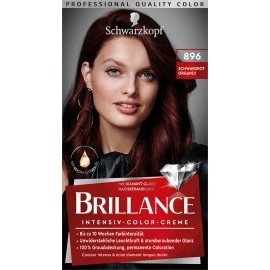 Schwarzkopf Brillance Hair color black red organdi 896, 1 ​​pc