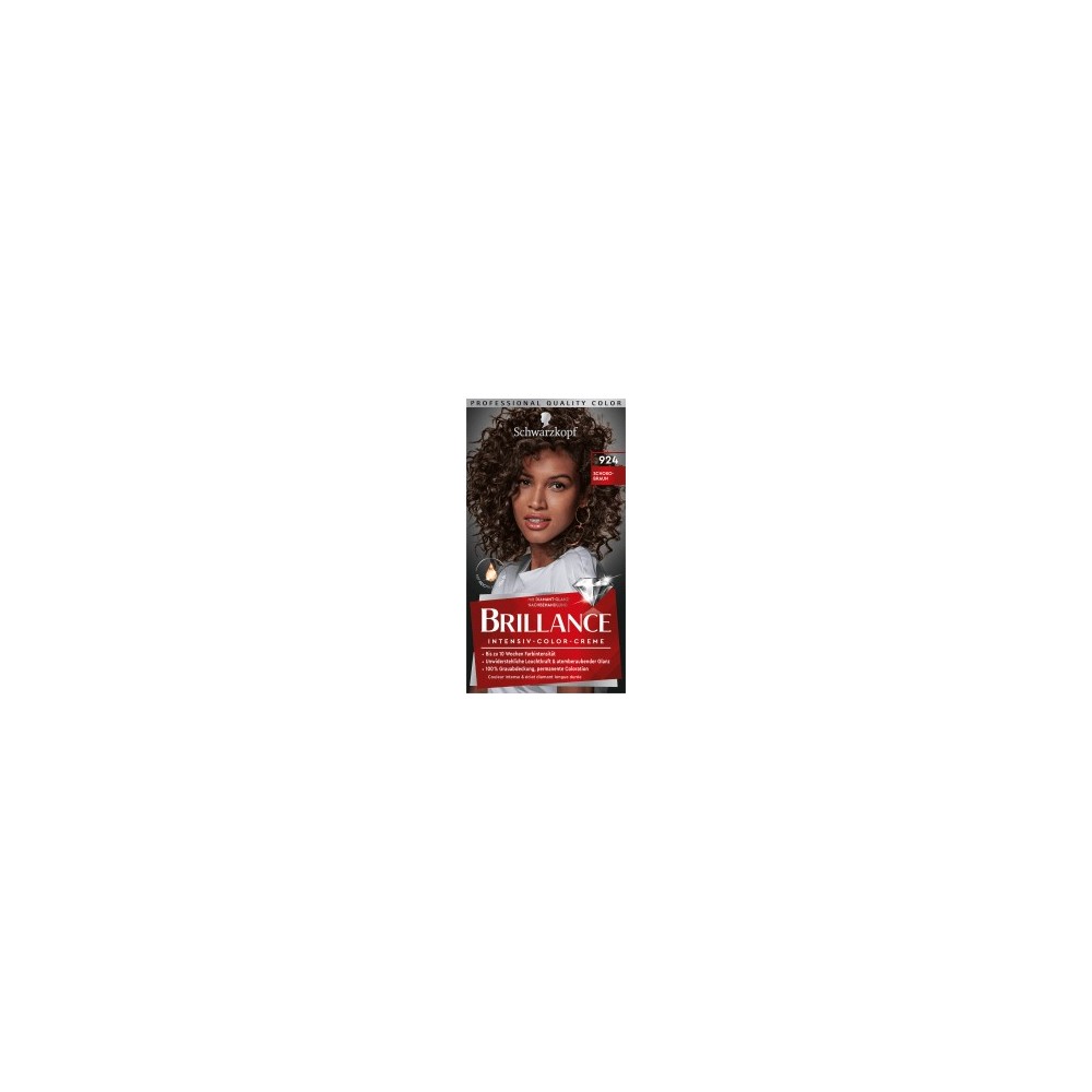 Schwarzkopf Brillance Hair color chocolate brown 924, 1 pc