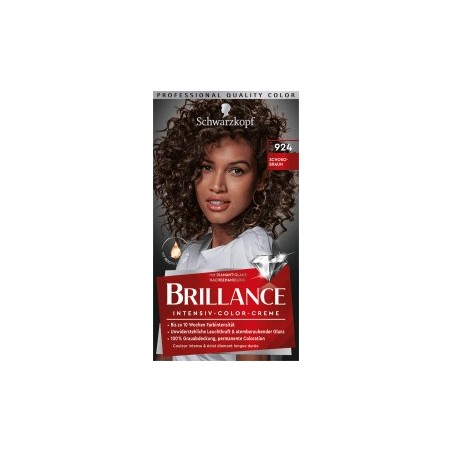 Schwarzkopf Brillance Hair color chocolate brown 924, 1 pc