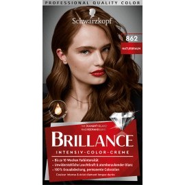 Schwarzkopf Brillance Hair color natural brown 862, 1 pc