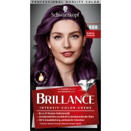 Schwarzkopf Brillance Hair color dark cherry 888, 1 pc